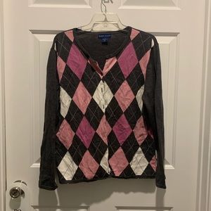Argyle sweater